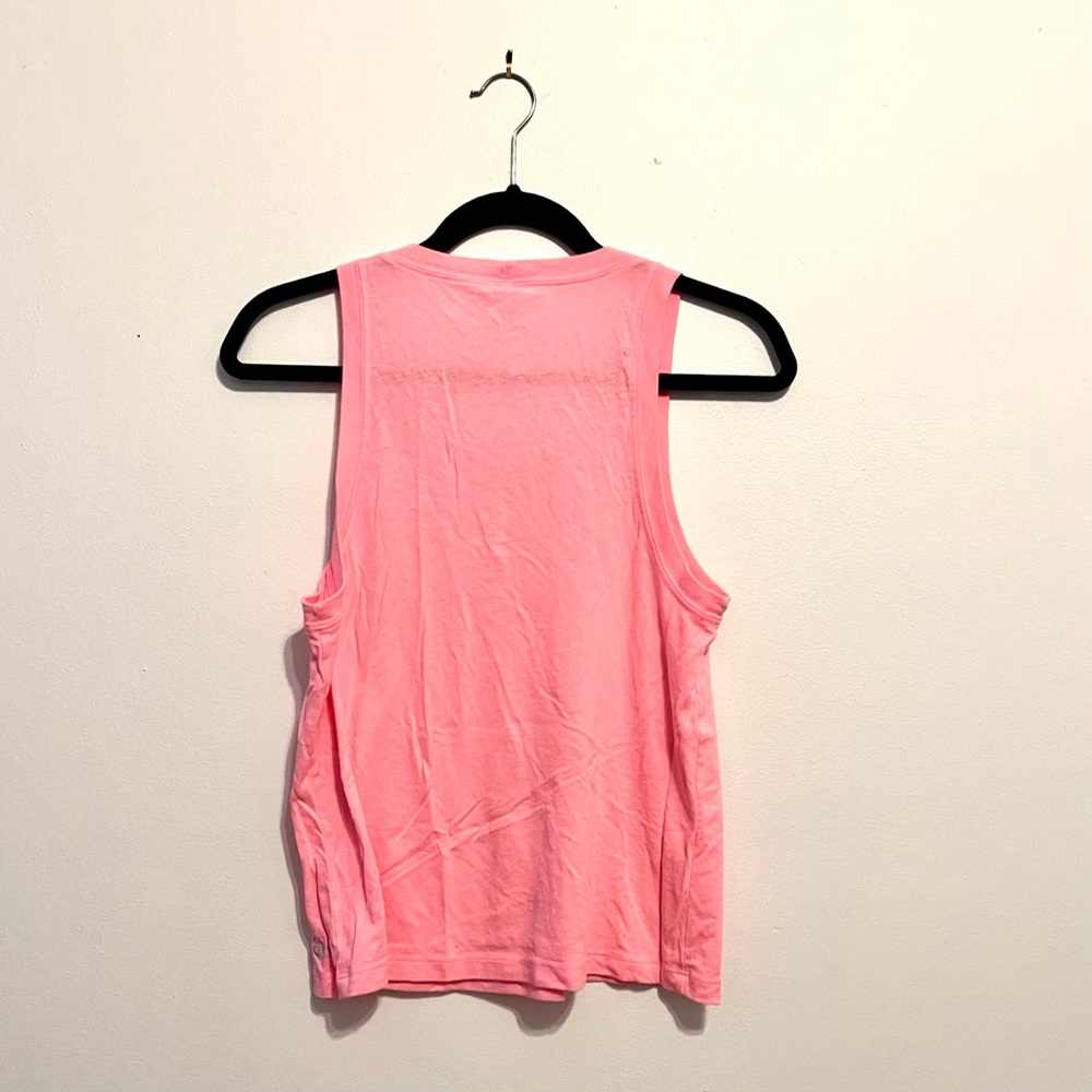 Alo Yoga Pink Muscle Shirt Tank Top Sz XS - Picture 3 of 3